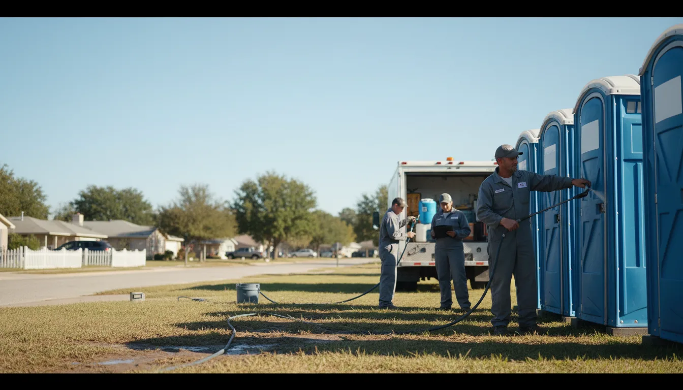 Long-Term Portable Toilet Rental in Elloree, SC near me